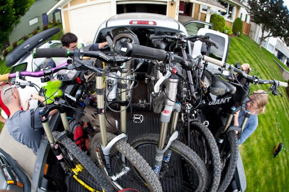 Bike transport - Canadian style