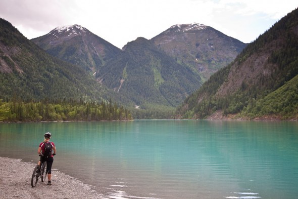 Kinney Lake, 5 km in