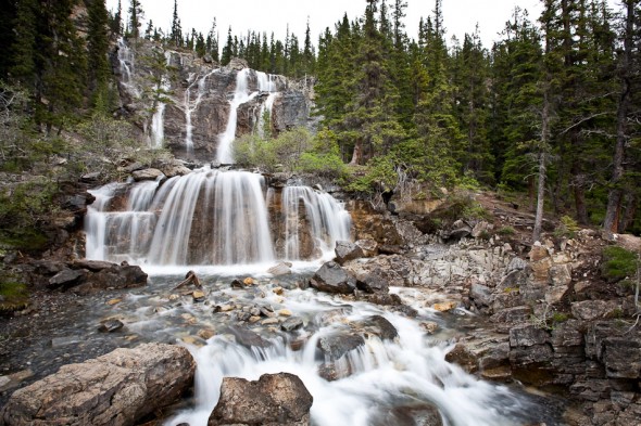 Waterfall, Icefields Parkway