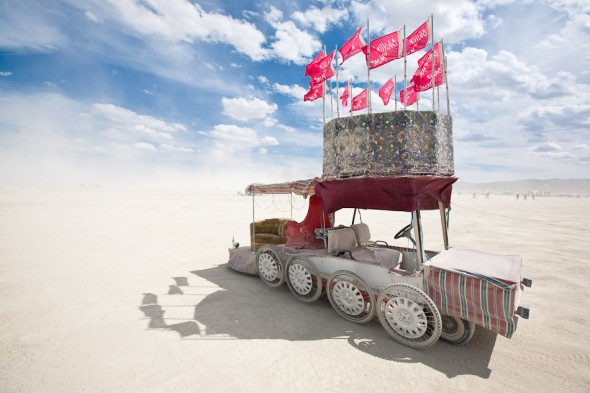 Art Car/Monster Vehicle - one of hundreds on the playa