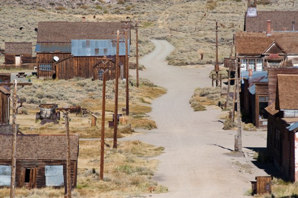 Bodie, main street