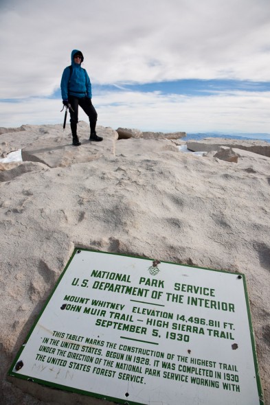 Summit plaque