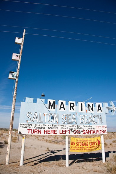 Salton Sea Signage