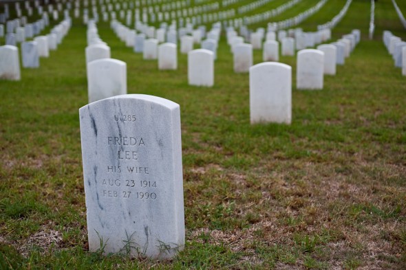 It's hard to escape the military in this part of the world - there's bases, testing complexes, launch sites and stuff everywhere. This shot's from the military cemetery at Point Loma, above the city.