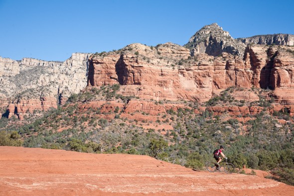 Slickrock on the Broken Arrow trail, Sedona