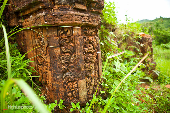 "my son" carving ruins