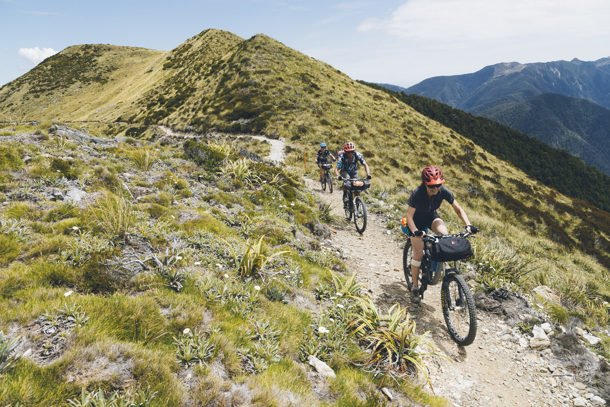 Beautiful riding along the tops between Mt Montgomery and Rocky Tor.