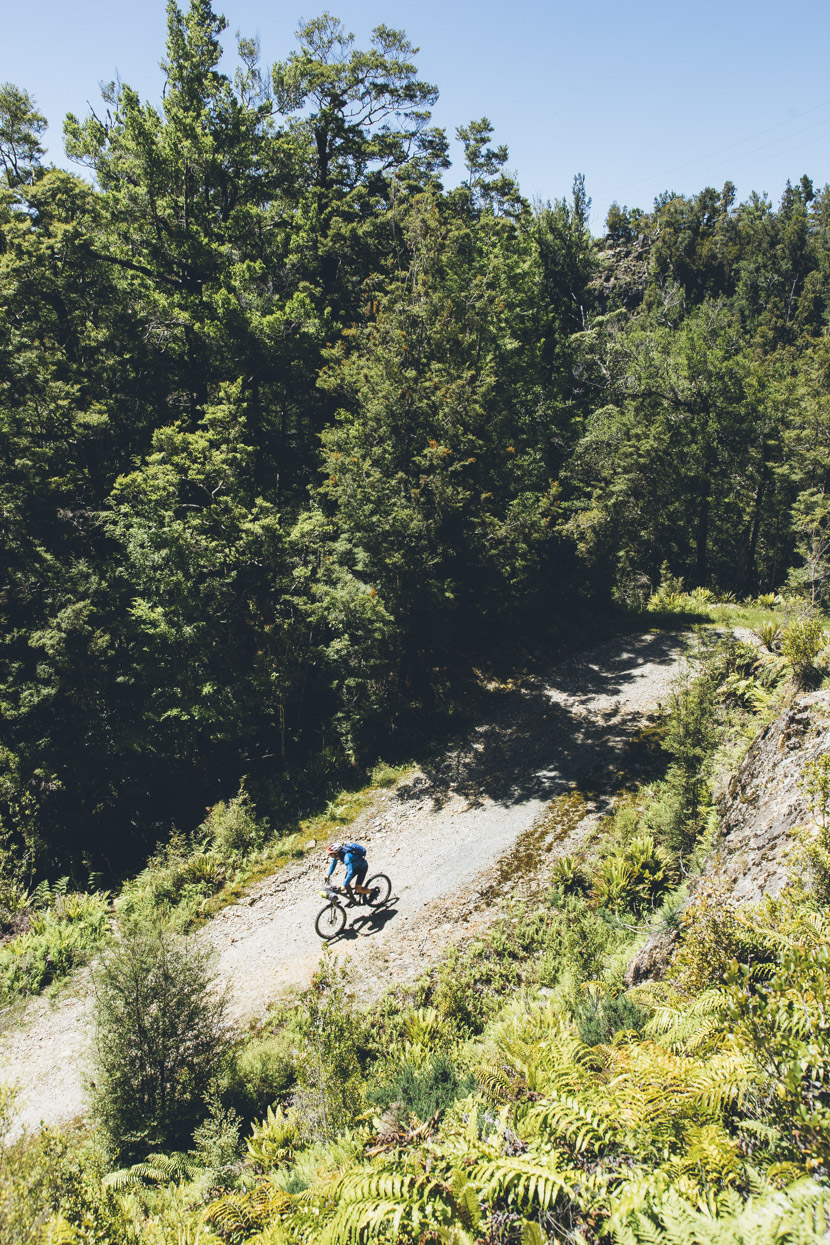 Rough but 100% ridable 4WD track makes up the bulk of the ride once you leave the seal behind after the 8km climb from sea level onto the plateau.