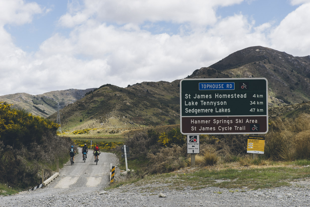 Heading up the Clarence Valley from the base of Jacks Pass.