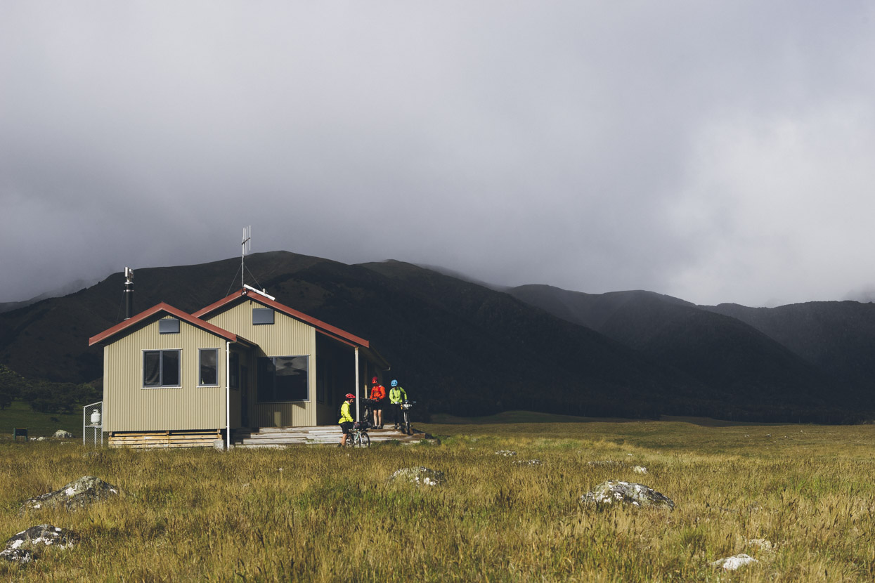 Prepping at Anne Hut.