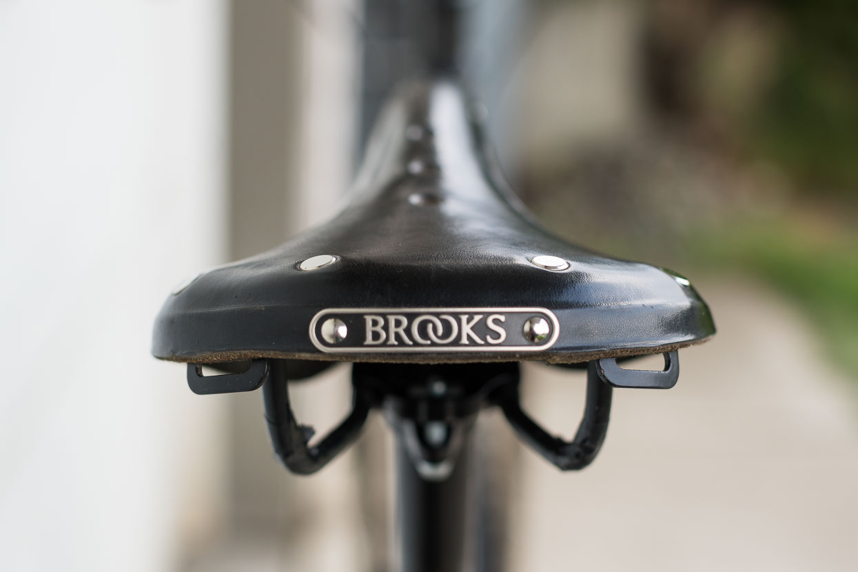Brooks B17 Narrow (broken in back in NZ).