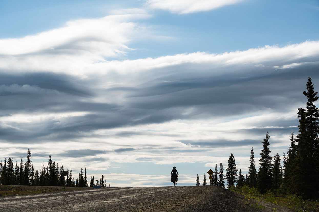 But it's striking cloud-scapes that catch our attention most of that morning.