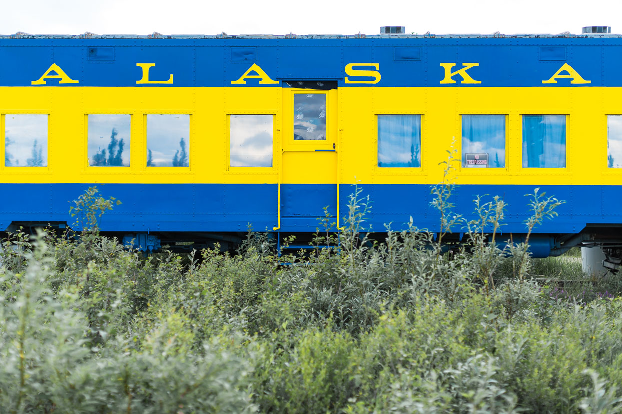 First the rivers and then the railroad allowed people to forge north. The first highway into Alaska was not built until during World War Two, with the construction of the Alaska Highway.