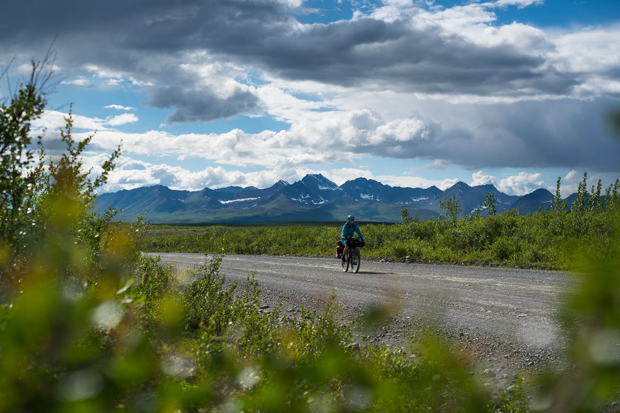 Fast riding on a great road.