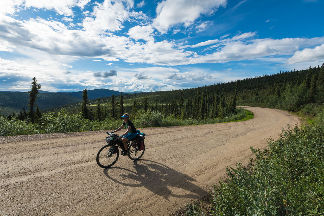 The storms caught us too eventually, but the sun came back out and on we climbed towards Boundary and the Canadian Border.