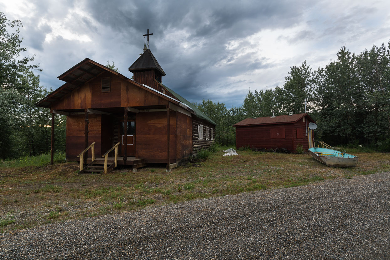 After the thunderstorm ran its course I went for an evening wander around the township.