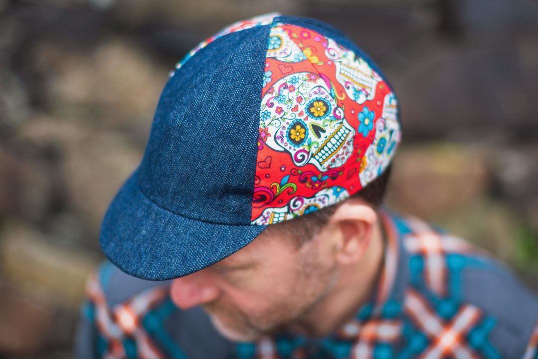 Plaid shop cycling cap