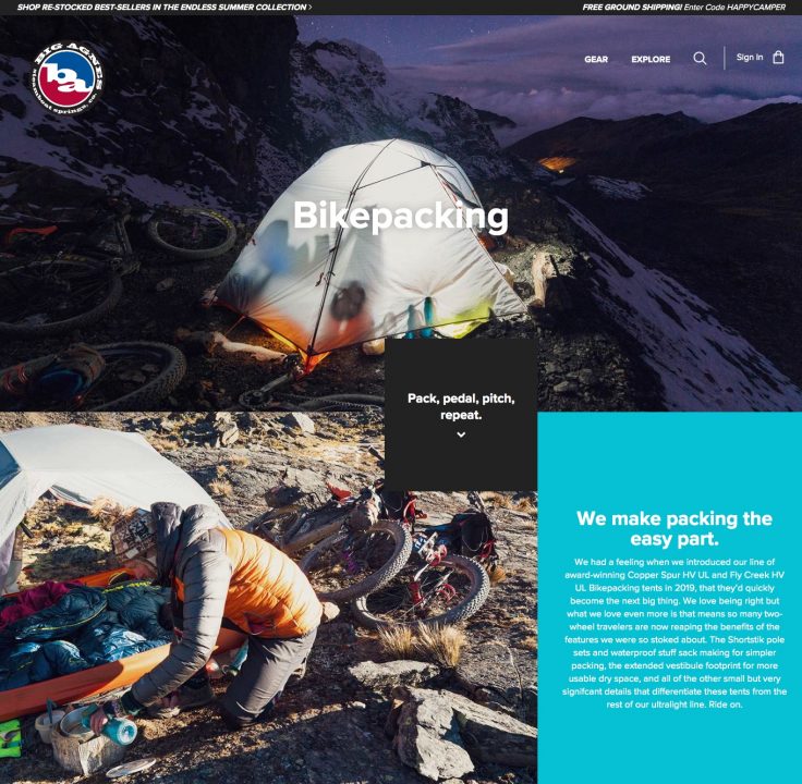 Big Agnes Website Images Mark Watson Highlux Photography