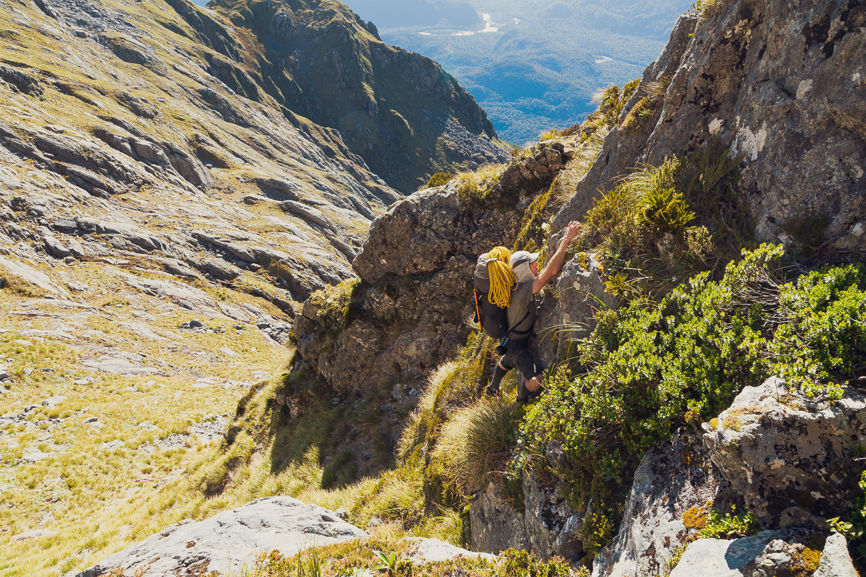 Darran Mountains, Fiordland: A Traverse from the Lower Hollyford Valley to the Cleddau Valley via Turners Eyrie, Highlux Photography