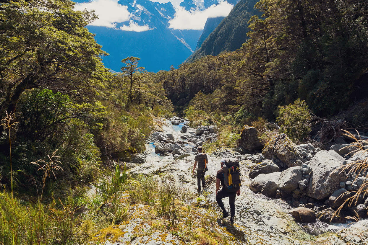 Darran Mountains, Fiordland: A Traverse from the Lower Hollyford Valley to the Cleddau Valley via Turners Eyrie, Highlux Photography