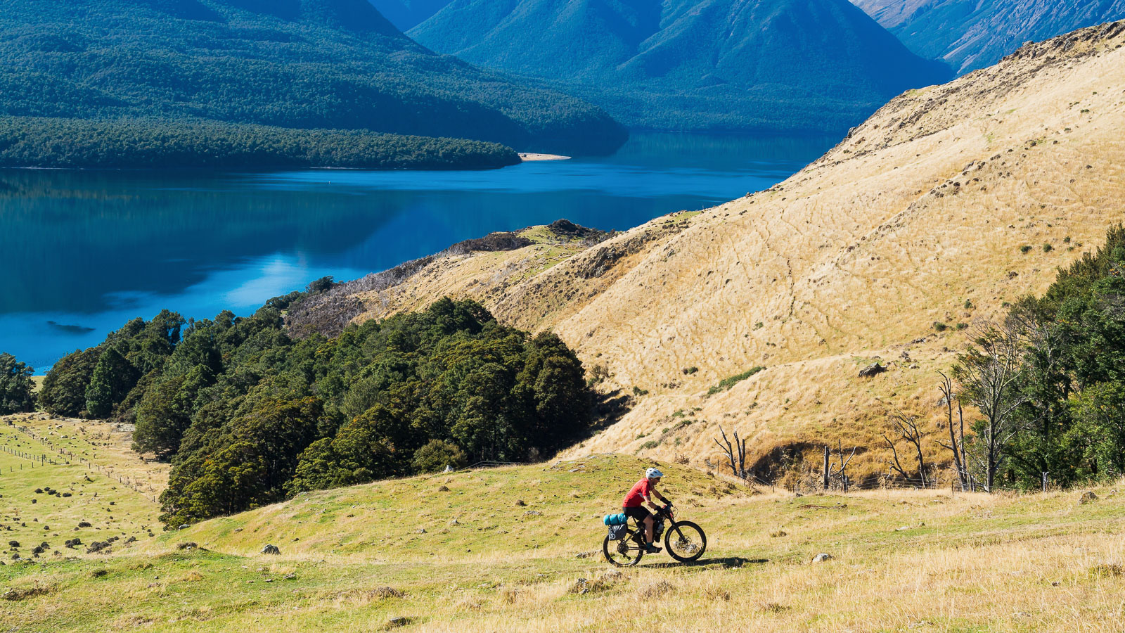 New Zealand: Bikepacking the Hurunui Valley, Lake Sumner