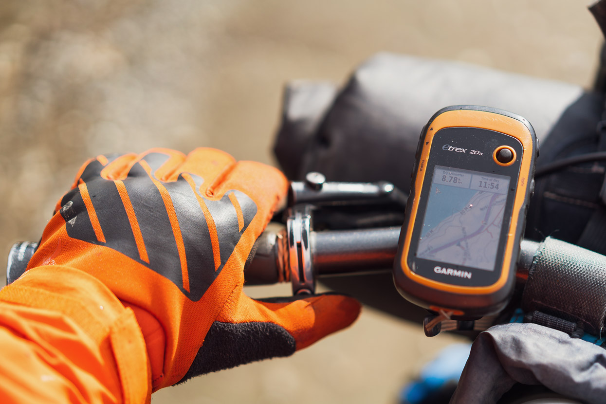 Bikepacking with Garmin eTrex